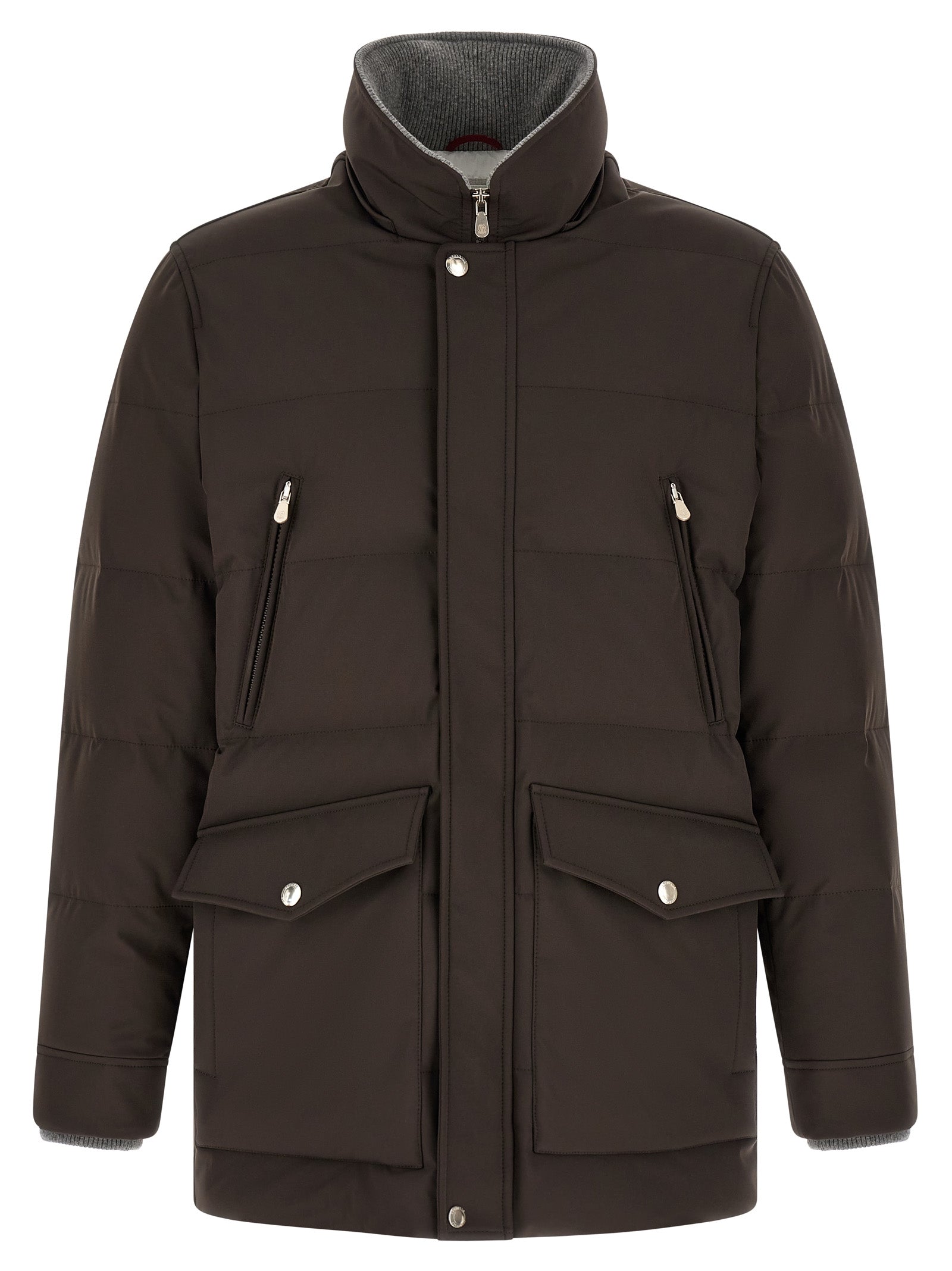 BRUNELLO CUCINELLI ダウンジャケット　piscer様 Brunello Cucinelli Men Quilted Parka – Bluefly
