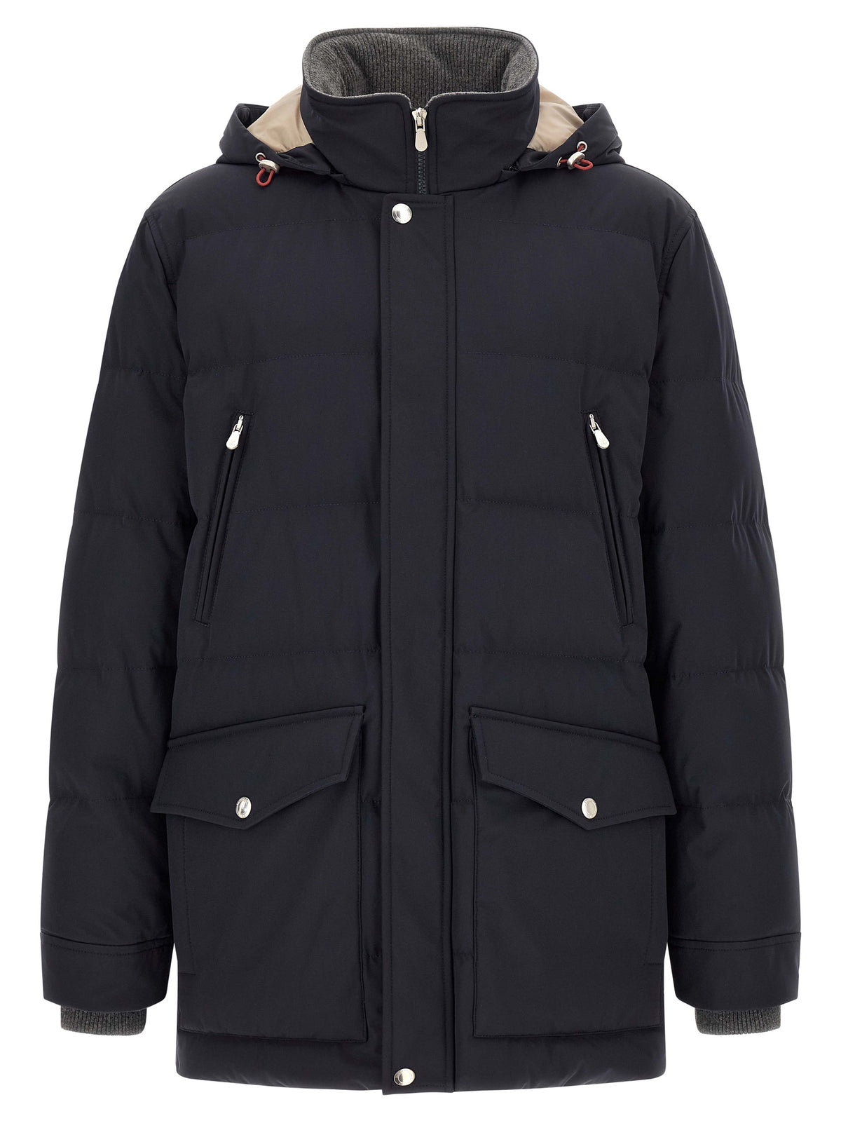 Brunello Cucinelli Men Quilted Parka