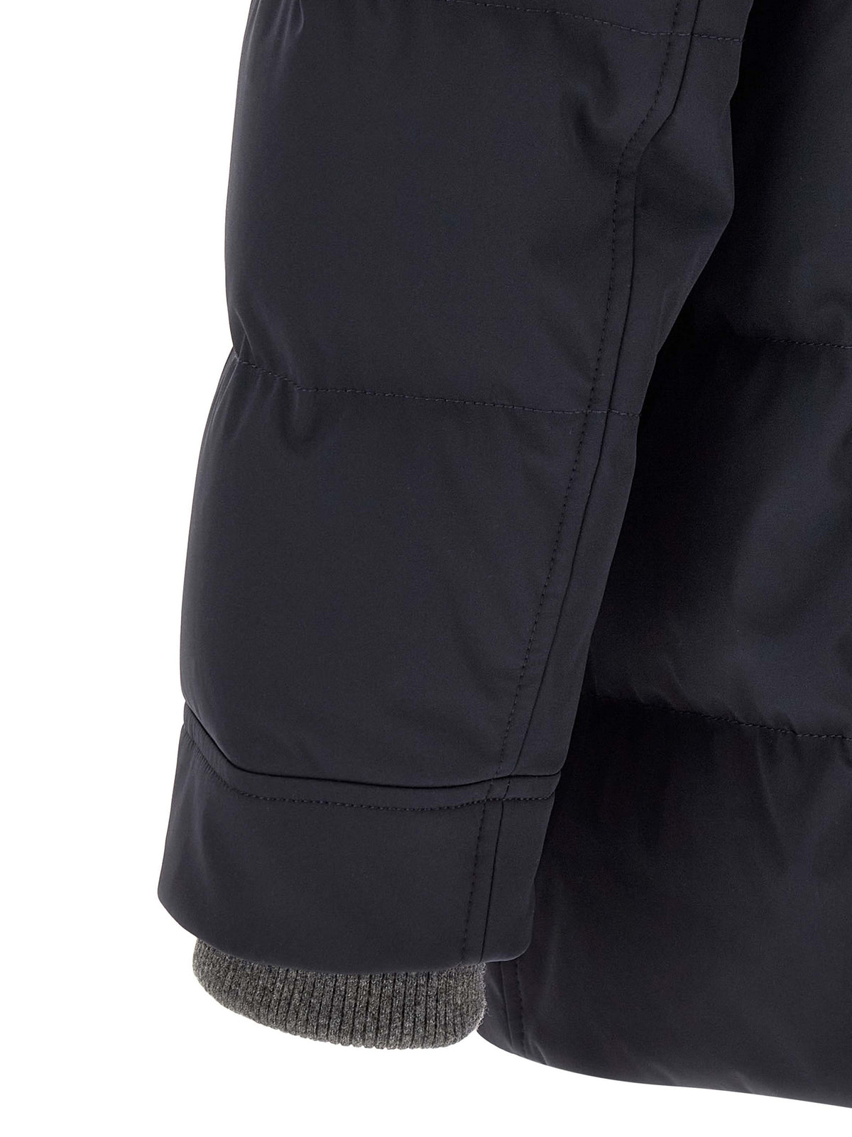 Brunello Cucinelli Men Quilted Parka