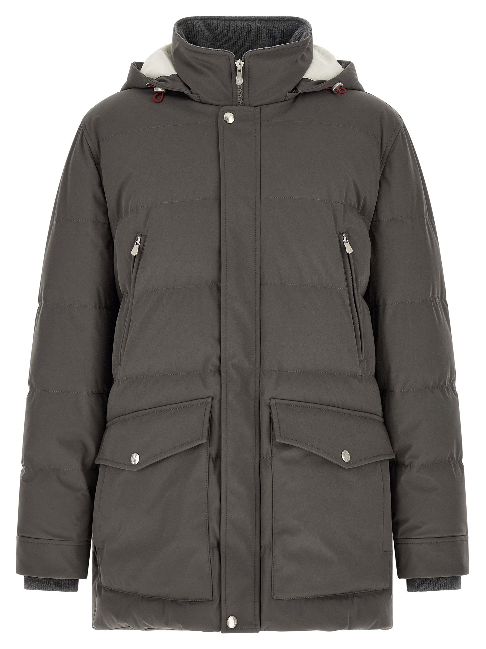 Brunello Cucinelli Men Quilted Parka – Bluefly