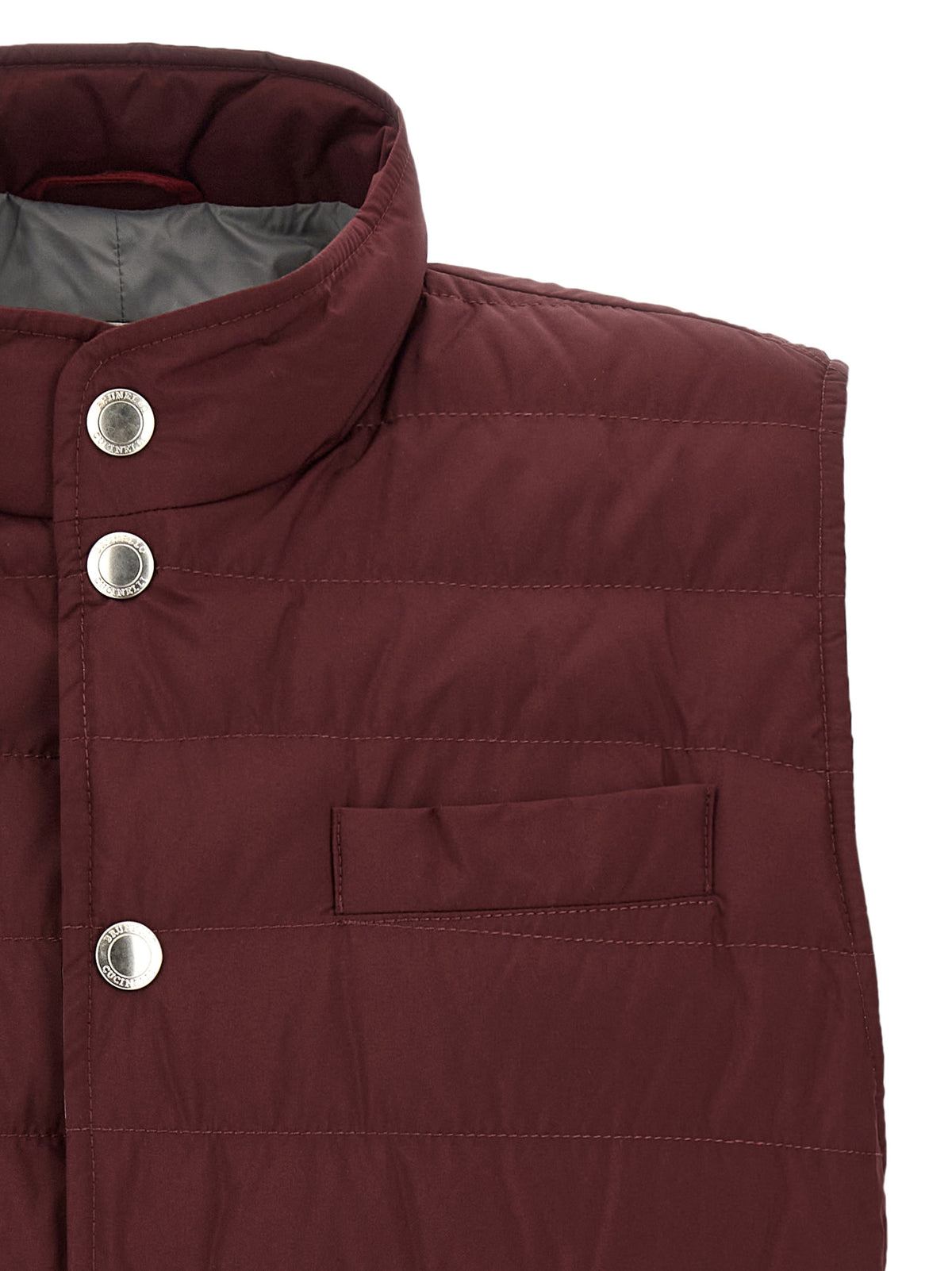 Brunello Cucinelli Men Techno Fabric Vest