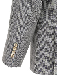 BRUNELLO CUCINELLI Brunello Cucinelli Men Deconstructed Single-Breasted Blazer
