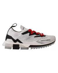Dolce & Gabbana Portofino Knitted Sock Sneakers CS1787AJ115 Men Blackwhite 12 blackwhite