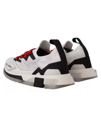 Dolce & Gabbana Portofino Knitted Sock Sneakers CS1787AJ115 Men Blackwhite