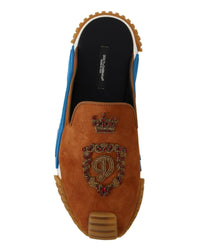 Dolce & Gabbana Crystal Slides Sandals Flats