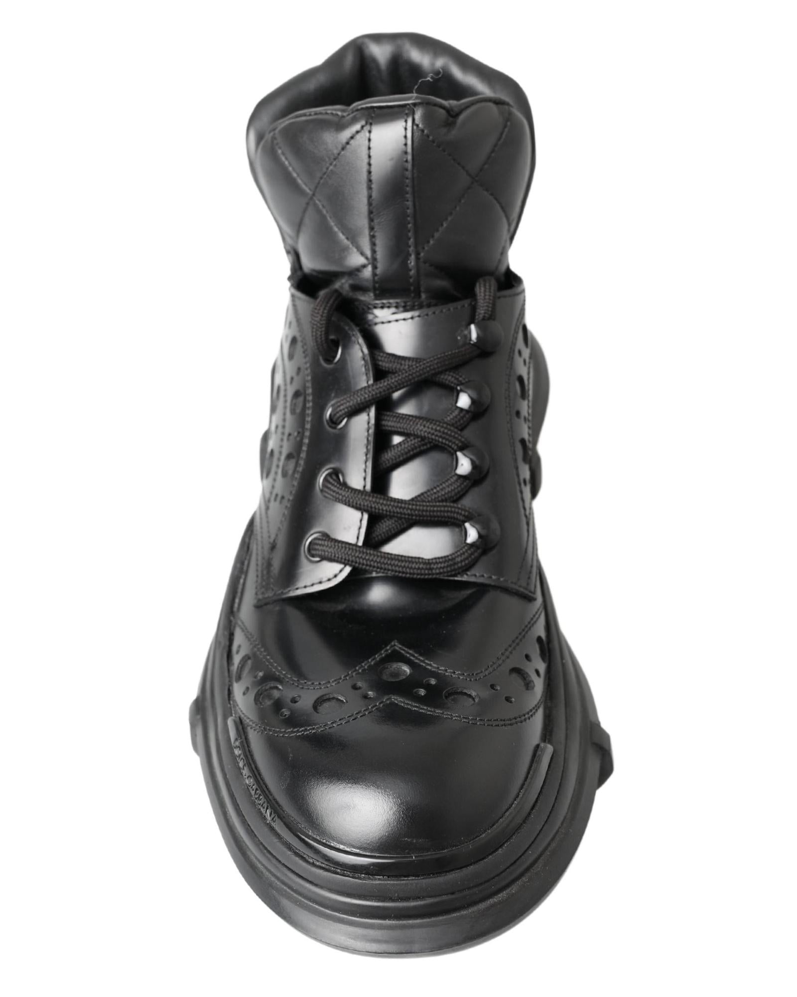 Dolce & Gabbana Vintage Leather Ankle Boots