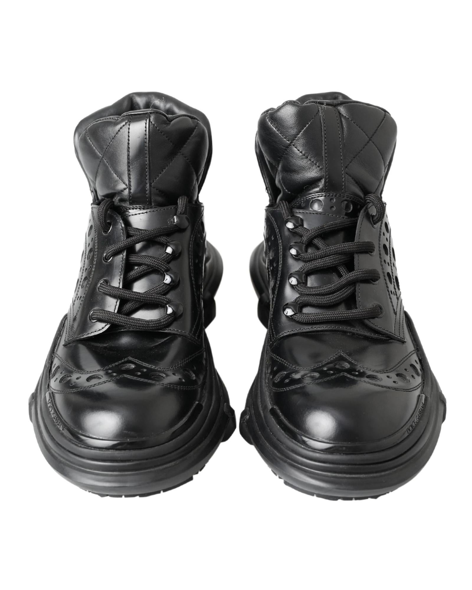 Dolce & Gabbana Vintage Leather Ankle Boots