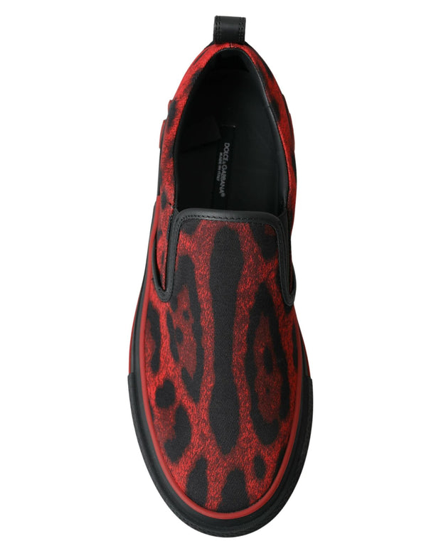 Dolce & Gabbana Leopard Print Loafers Sneakers