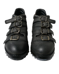 Dolce & Gabbana Black Leather Boots for Men