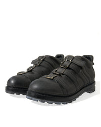 Dolce & Gabbana Black Leather Boots for Men