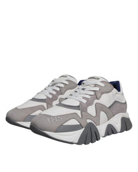 Versace Chain Reaction Sneakers GreyWhite Men Gray