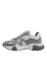 Versace Chain Reaction Sneakers GreyWhite Men Gray