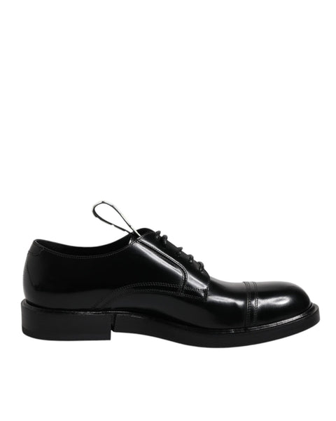 Kimページ　DOLCE & GABBANAオックスフォードシューズ Dolce & Gabbana Leather Oxford Shoes Classic Style Men Black