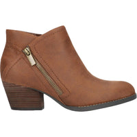 Bobbi Womens Solid Man Made Booties