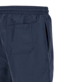 Brunello Cucinelli Men Logo Embroidery Swimsuit