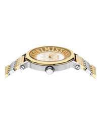 Missoni Womens Missoni Melrose Two Tone 36mm Bracelet Fashion Watch