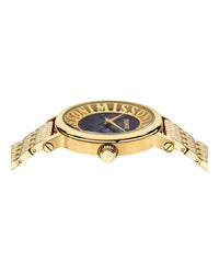 Missoni Womens Missoni Melrose IP Yellow Gold 36mm Bracelet Fashion Watch