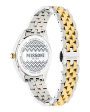 Missoni Mens Missoni Classic Two Tone 41mm Bracelet Fashion Watch