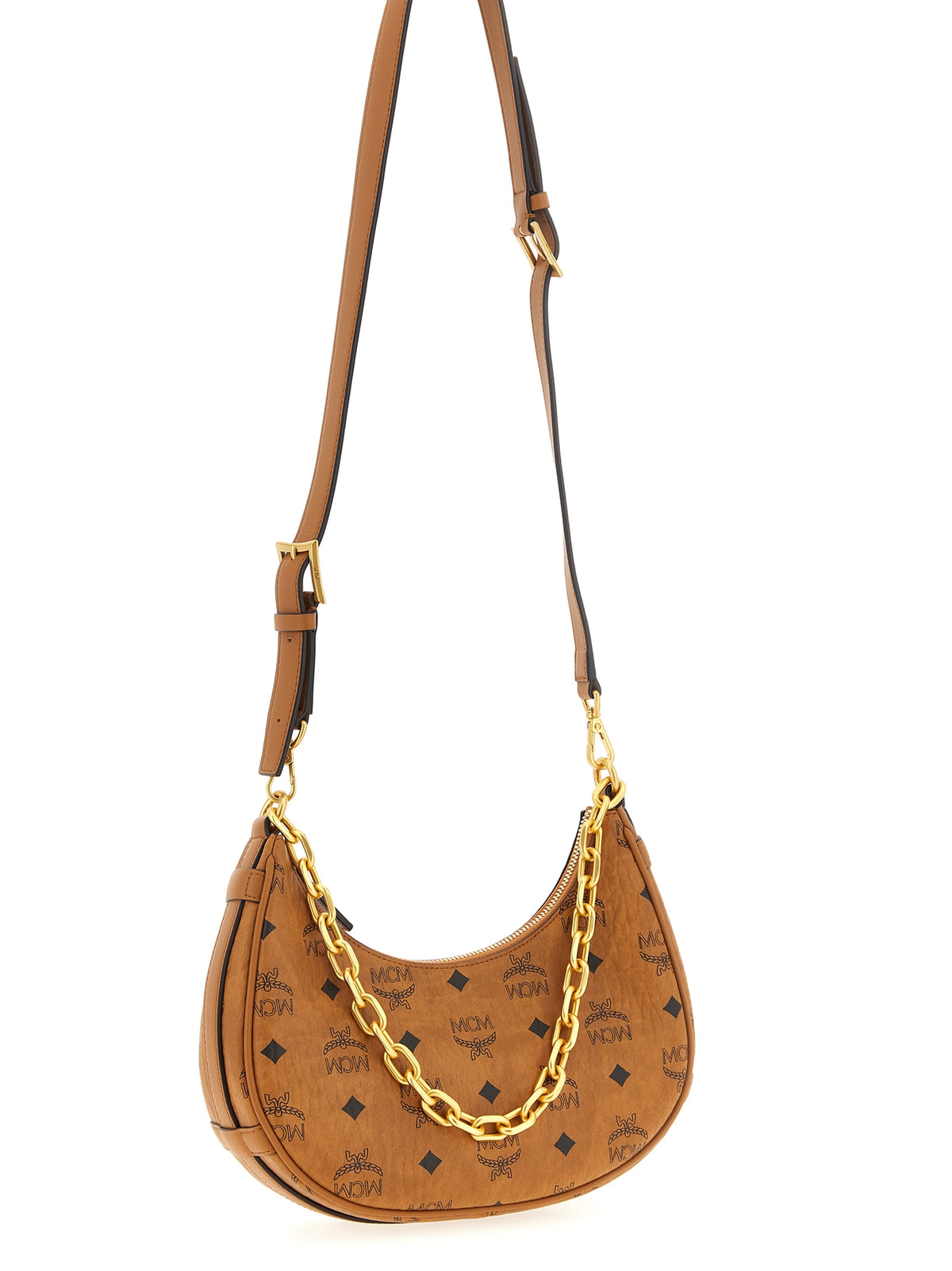 Mcm Women 'Aren Crescent Hobo' Shoulder Bag