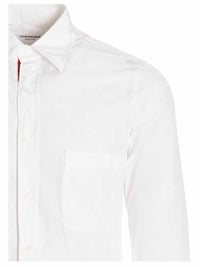 Thom Browne Men Solid Poplin Shirt