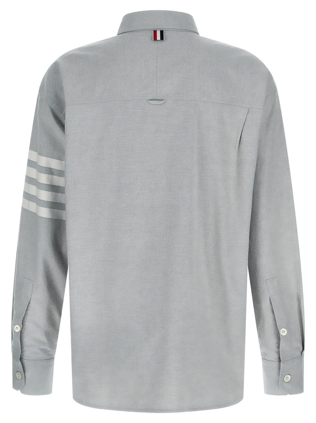 Thom Browne Men '4Bar' Flannel Shirt