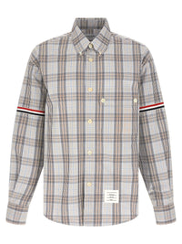 Thom Browne Men ' Oversized Rwb' Shirt