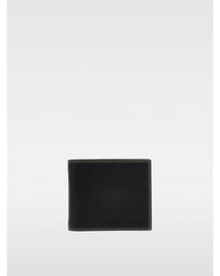 Brunello Cucinelli Leather Wallet Men Black