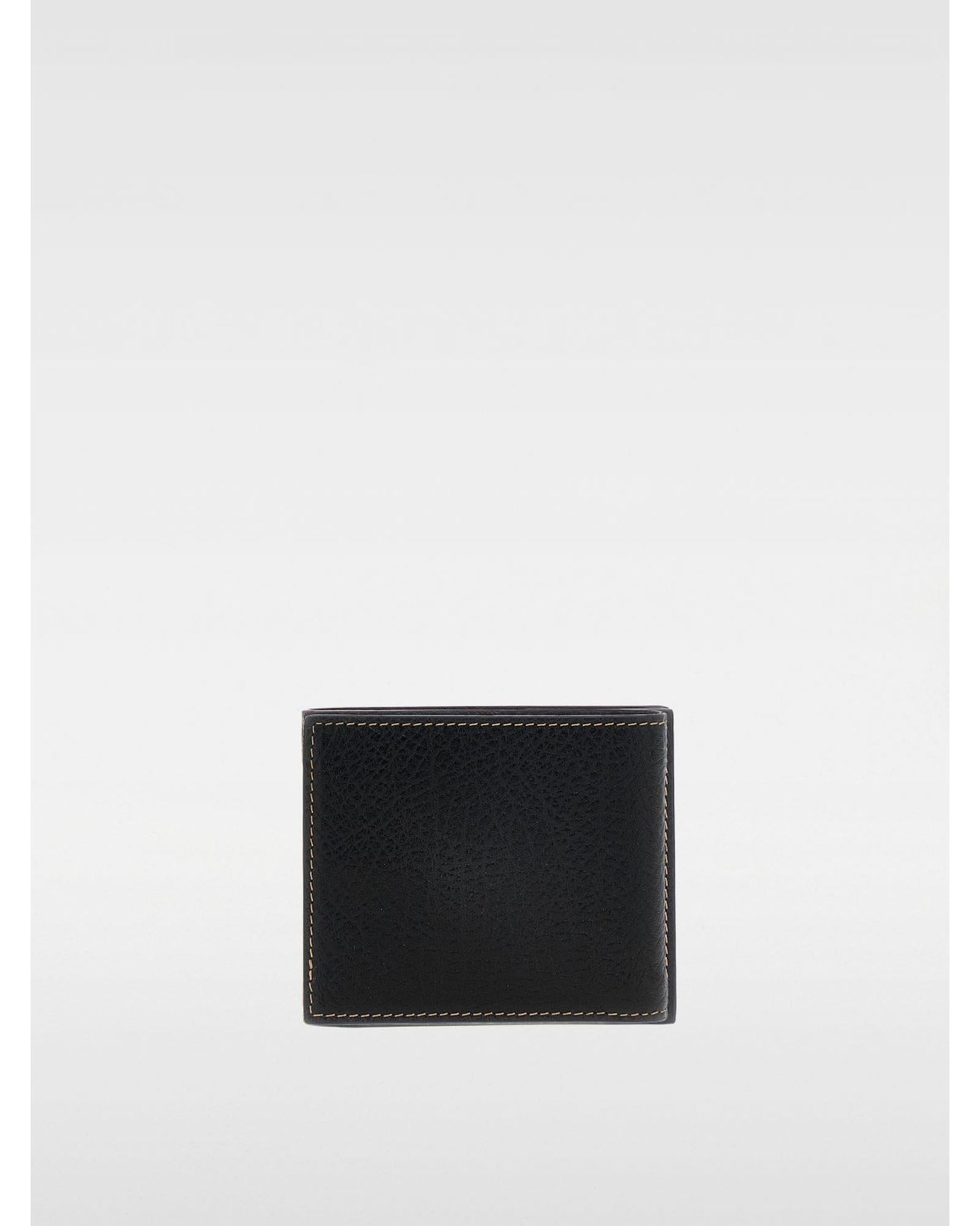 Brunello Cucinelli Leather Wallet Men Black