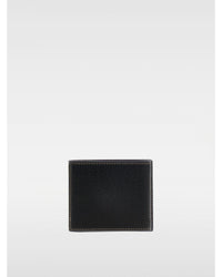 Brunello Cucinelli Leather Wallet Men Black