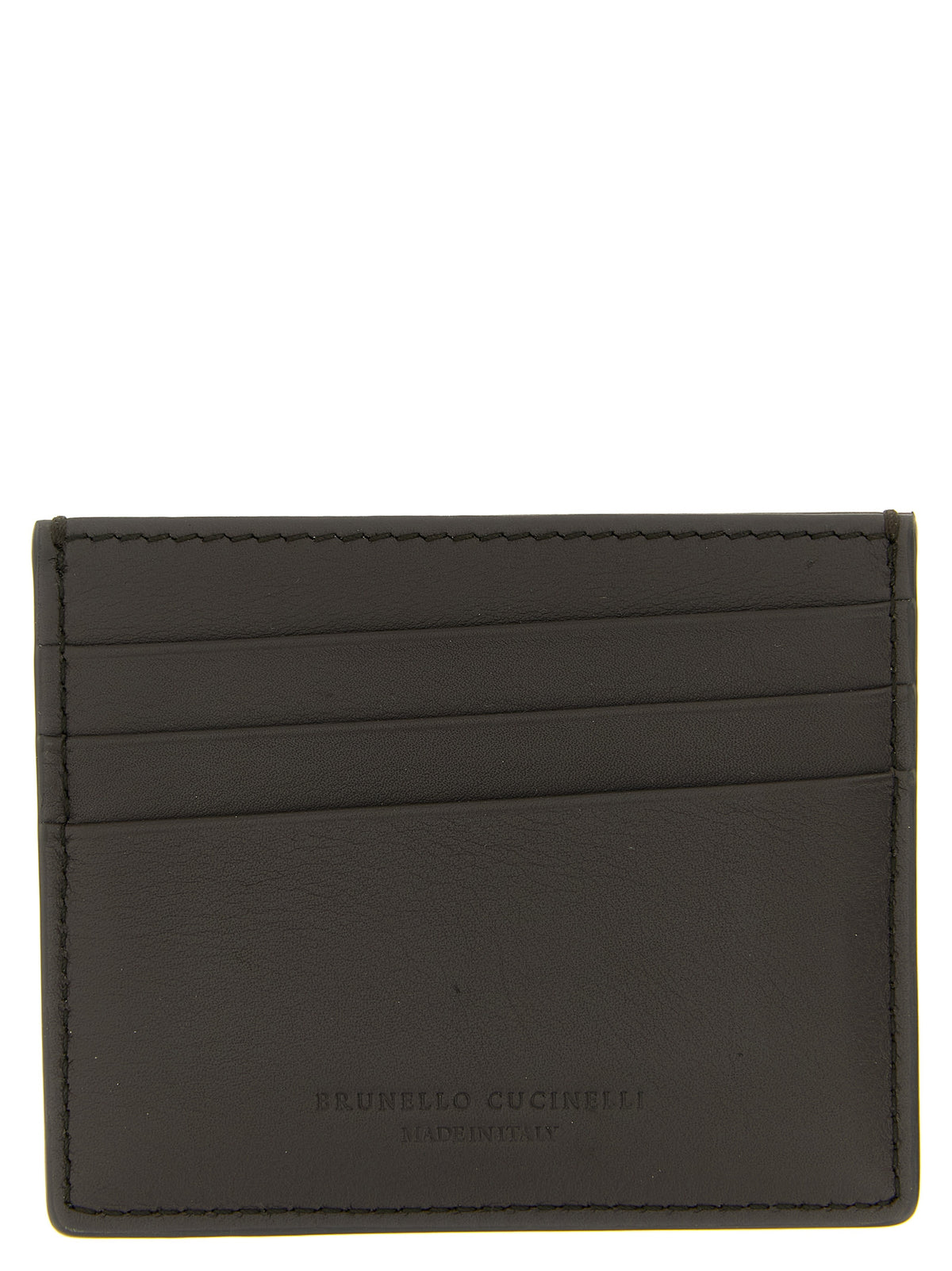 Brunello Cucinelli Men Logo Card Holder