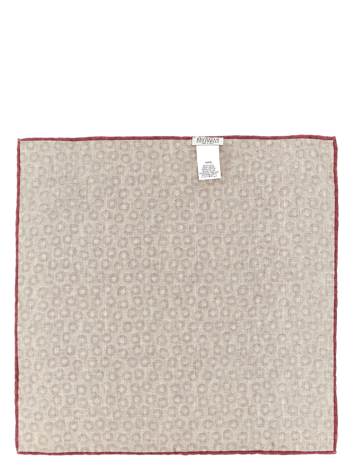 BRUNELLO CUCINELLI Brunello Cucinelli Men Polka Dot Pocket Clutch Bag