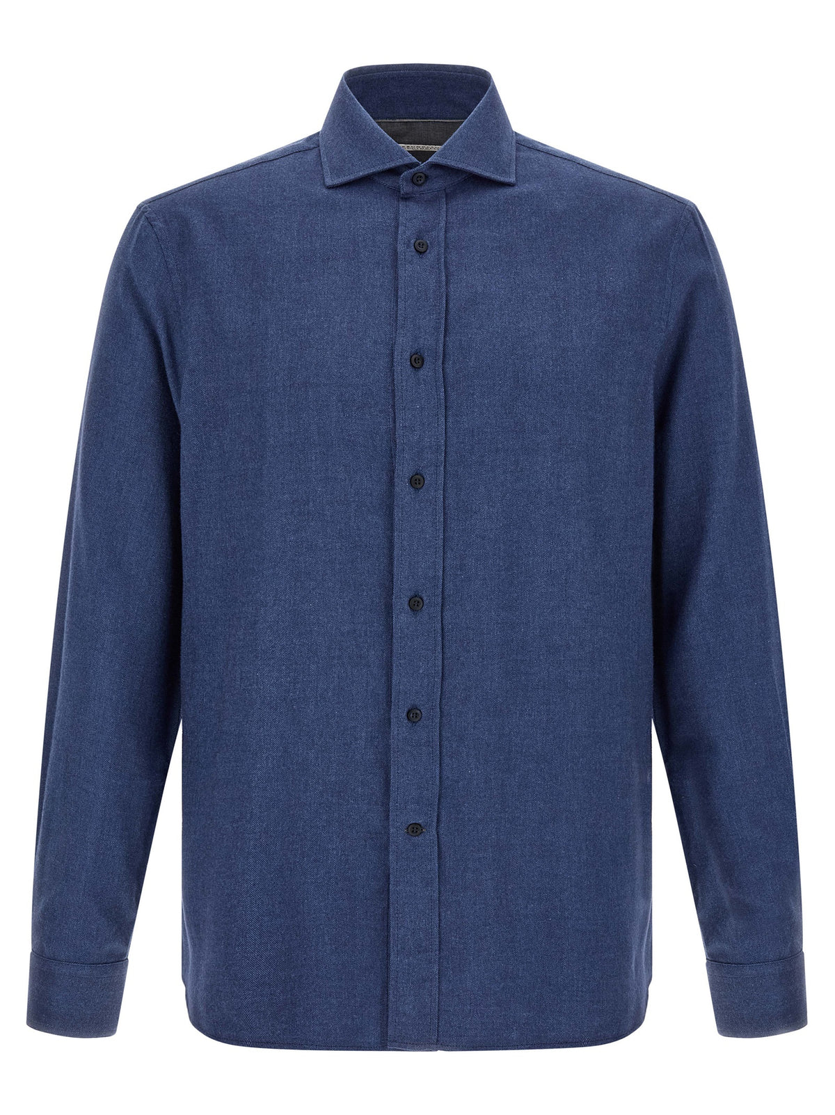 BRUNELLO CUCINELLI Brunello Cucinelli Men Herringbone Shirt