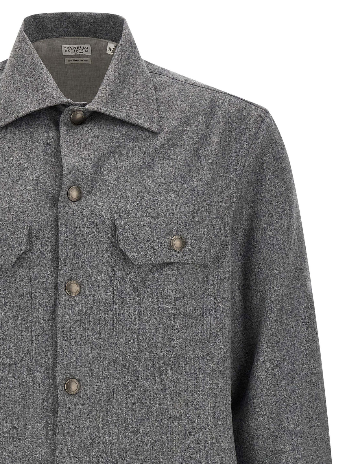 BRUNELLO CUCINELLI Brunello Cucinelli Men Flannel Overshirt