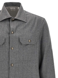 BRUNELLO CUCINELLI Brunello Cucinelli Men Flannel Overshirt