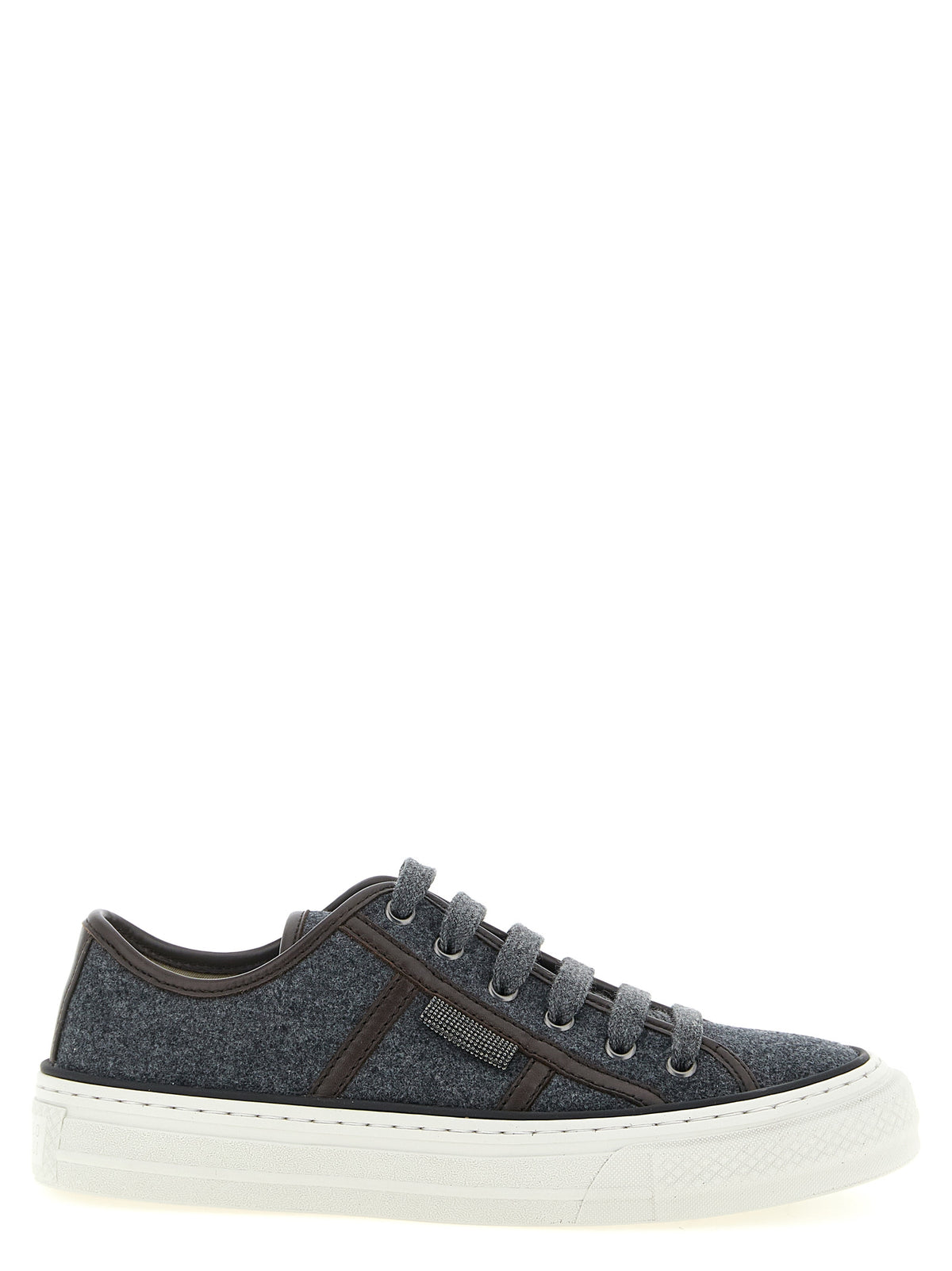 BRUNELLO CUCINELLI Brunello Cucinelli Women 'Shiny Tab' Sneakers