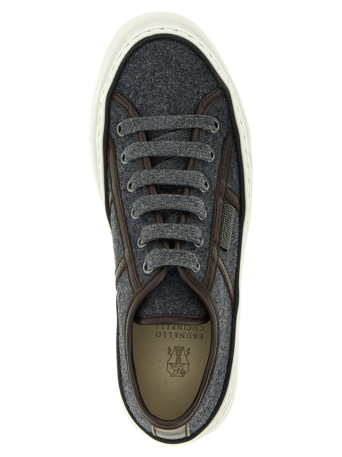 BRUNELLO CUCINELLI Brunello Cucinelli Women 'Shiny Tab' Sneakers