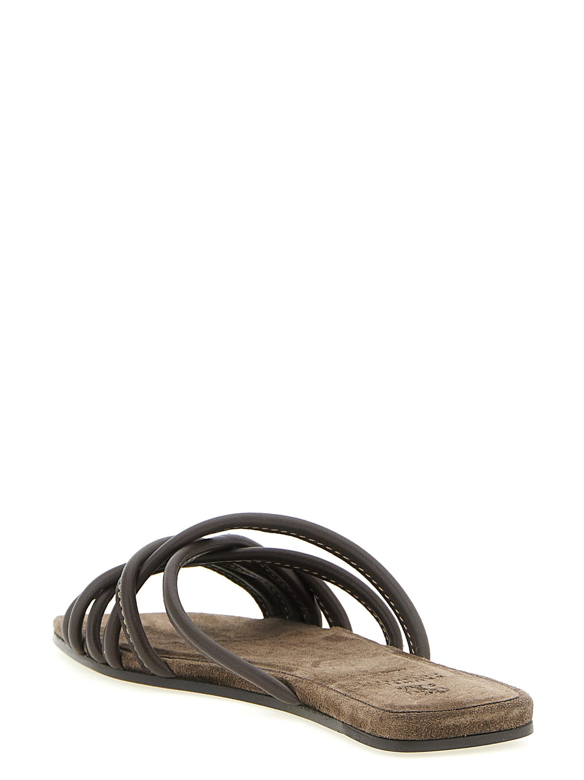 BRUNELLO CUCINELLI Brunello Cucinelli Women Leather Slides