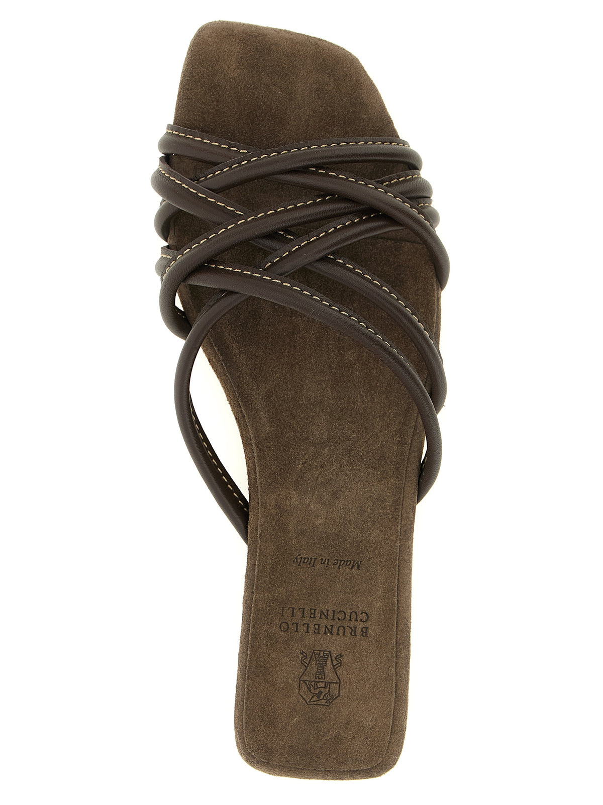 BRUNELLO CUCINELLI Brunello Cucinelli Women Leather Slides