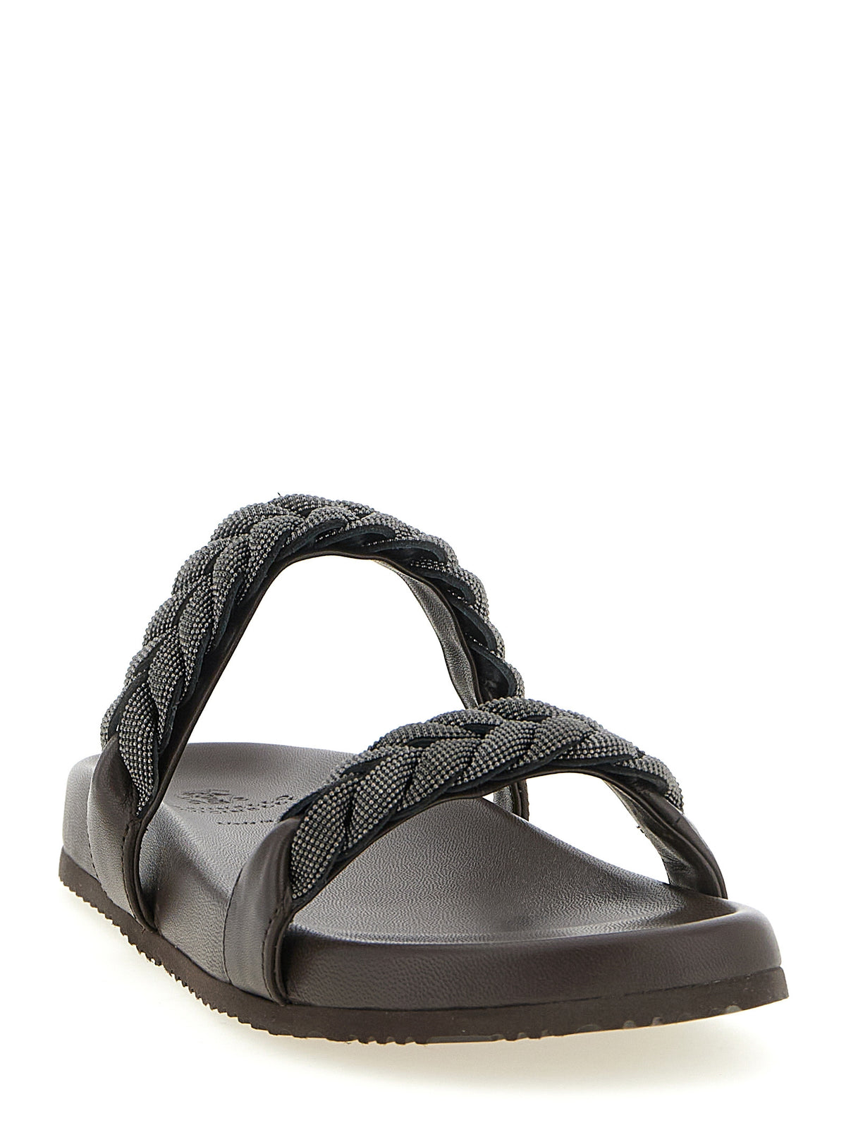 BRUNELLO CUCINELLI Brunello Cucinelli Women 'Precious Braided Straps' Sandals