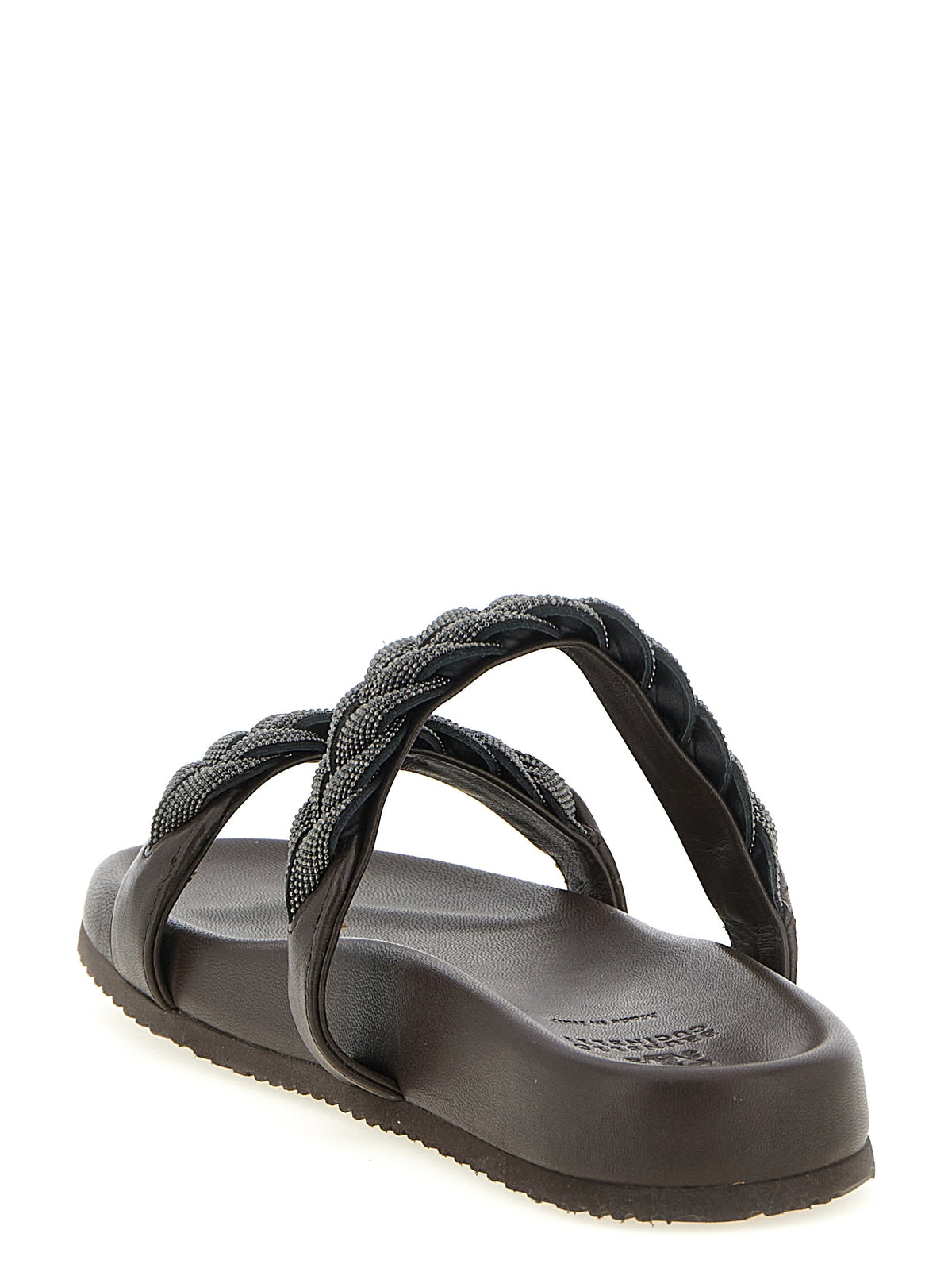 BRUNELLO CUCINELLI Brunello Cucinelli Women 'Precious Braided Straps' Sandals
