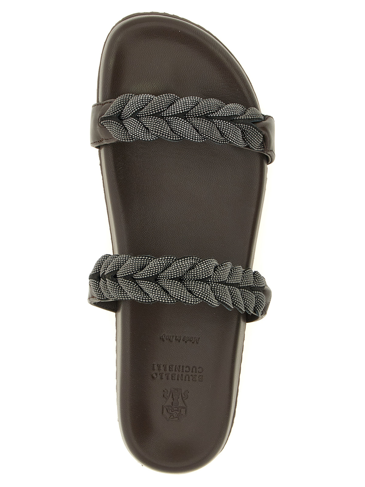 BRUNELLO CUCINELLI Brunello Cucinelli Women 'Precious Braided Straps' Sandals