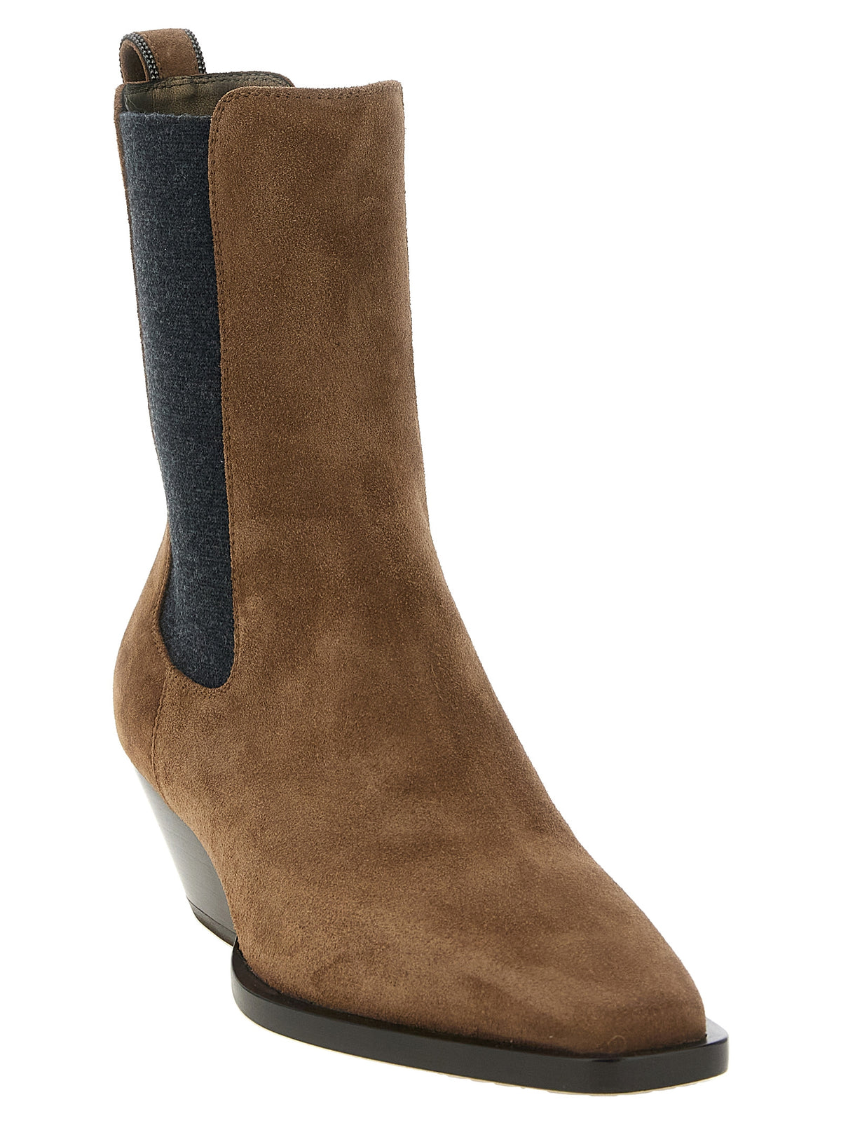 BRUNELLO CUCINELLI Brunello Cucinelli Women 'Precious Loop Detail' Ankle Boots