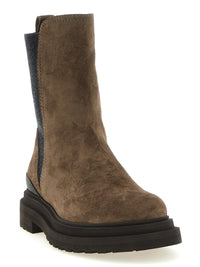 BRUNELLO CUCINELLI Brunello Cucinelli Women 'Precious Detail' Ankle Boots