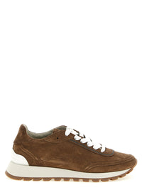 BRUNELLO CUCINELLI Brunello Cucinelli Women 'Monile' Suede Sneakers