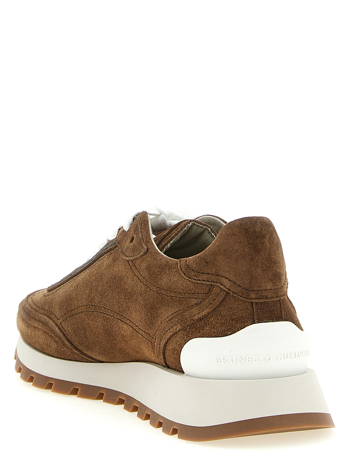 BRUNELLO CUCINELLI Brunello Cucinelli Women 'Monile' Suede Sneakers
