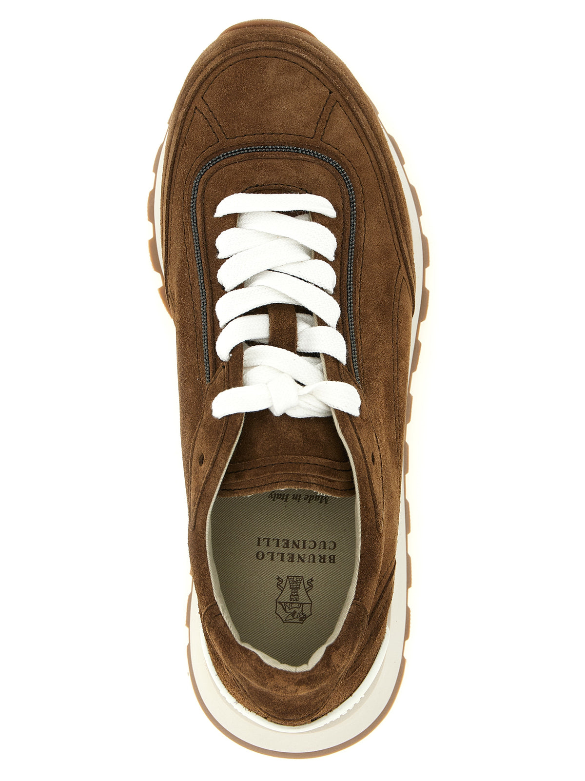 BRUNELLO CUCINELLI Brunello Cucinelli Women 'Monile' Suede Sneakers