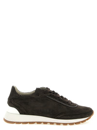 BRUNELLO CUCINELLI Brunello Cucinelli Women 'Monile' Suede Sneakers