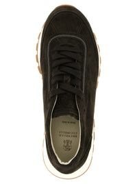 BRUNELLO CUCINELLI Brunello Cucinelli Women 'Monile' Suede Sneakers