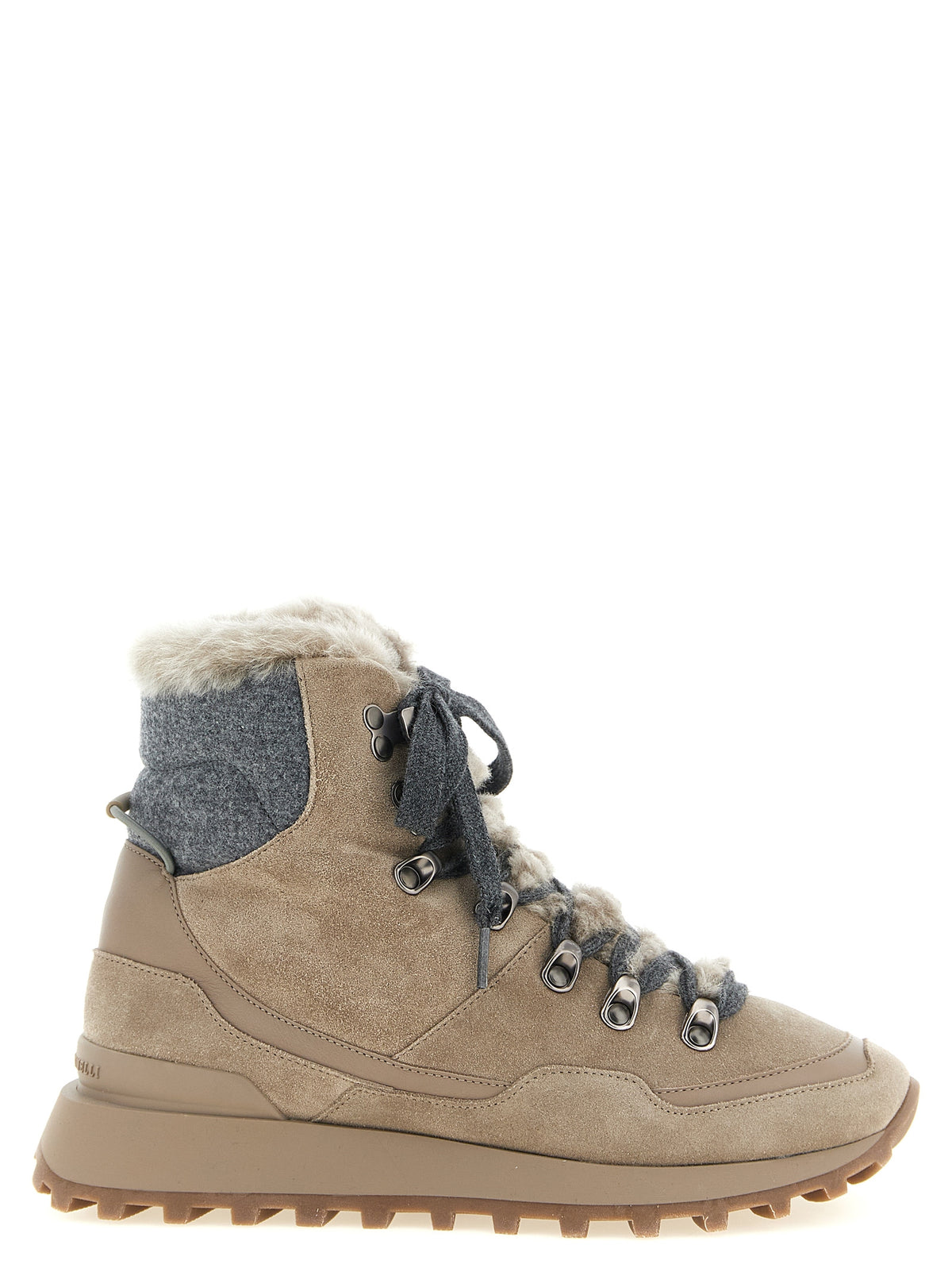 BRUNELLO CUCINELLI Brunello Cucinelli Women Lace-Up Ankle Boots With Hooks