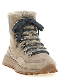 BRUNELLO CUCINELLI Brunello Cucinelli Women Lace-Up Ankle Boots With Hooks